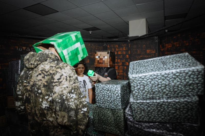 Лазертаг-арена «Убежище 71» в Новомосковске